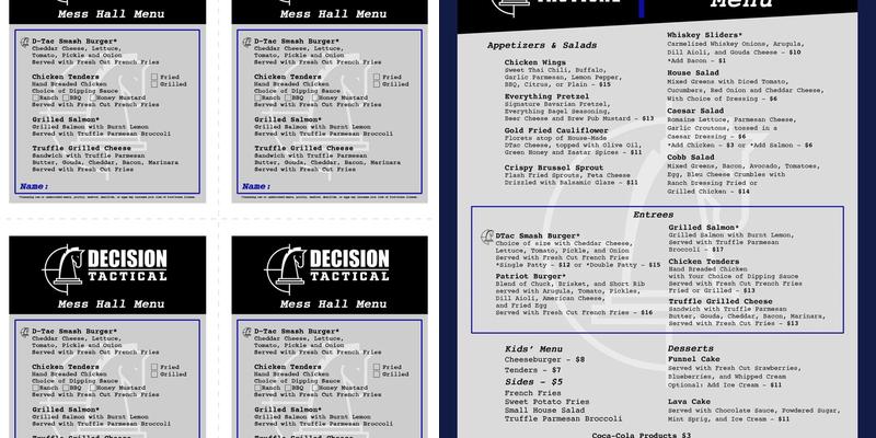 Decision Tactical Menu