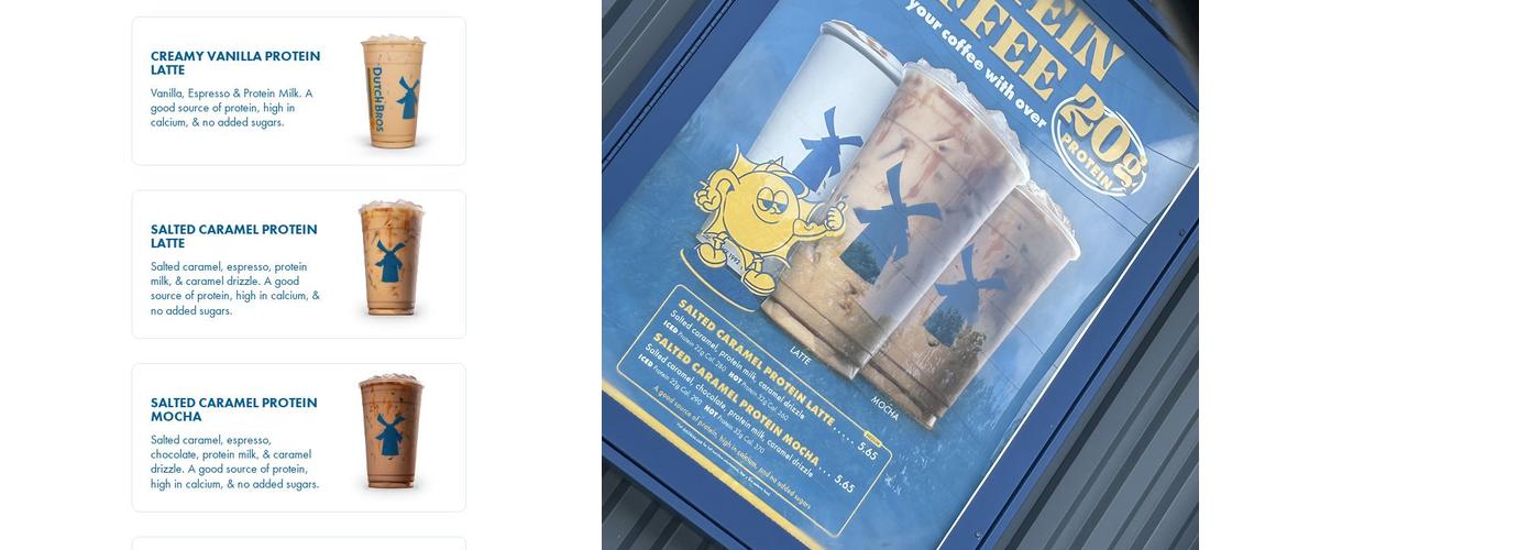 Dutch Bros Coffee Menu