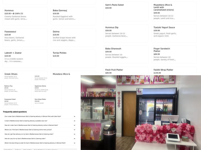 Lorena’s ice cream LLC Menu