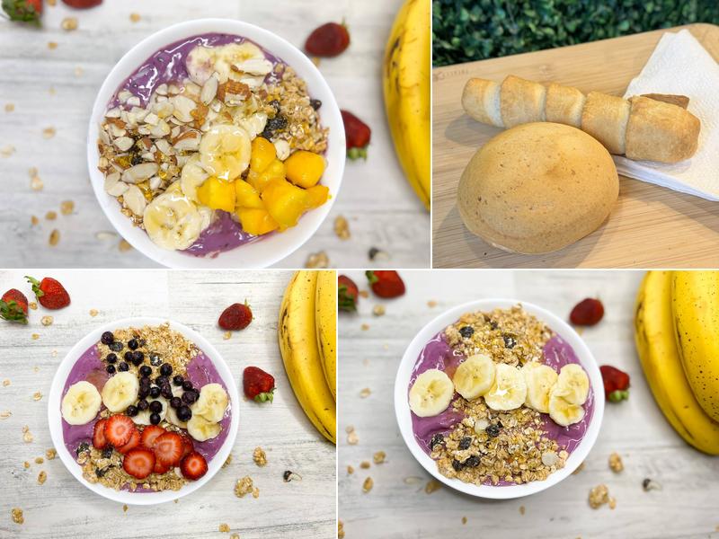 Acai Bowls - Arepas - Pandebono - Tequeno