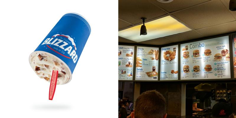 Dairy Queen Grill & Chill Menu