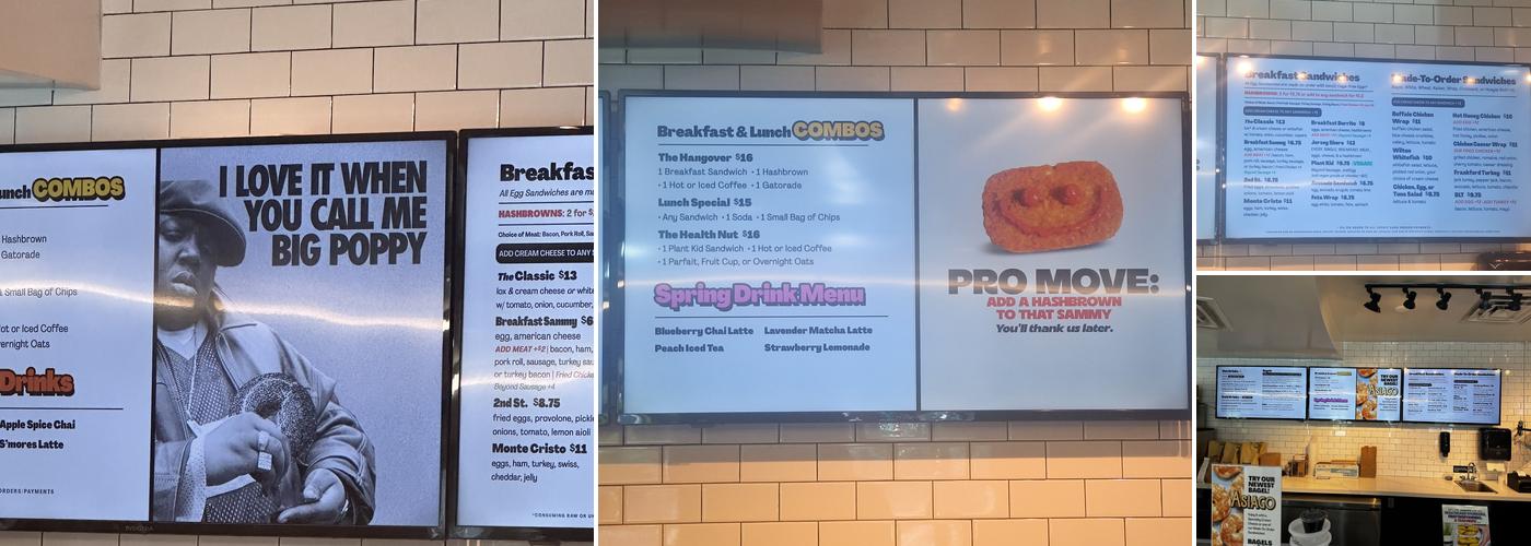 Bagels & Co. Menu