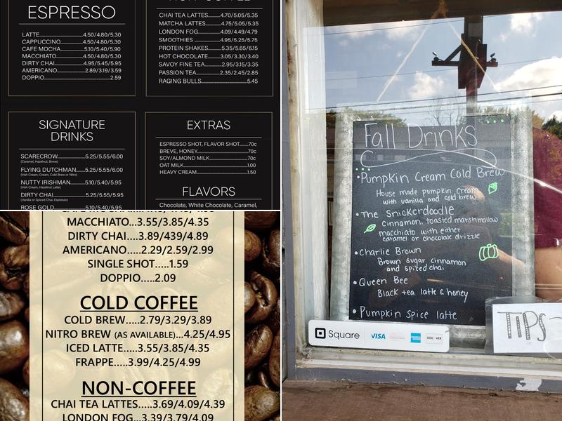 Midtown Coffee North Menu