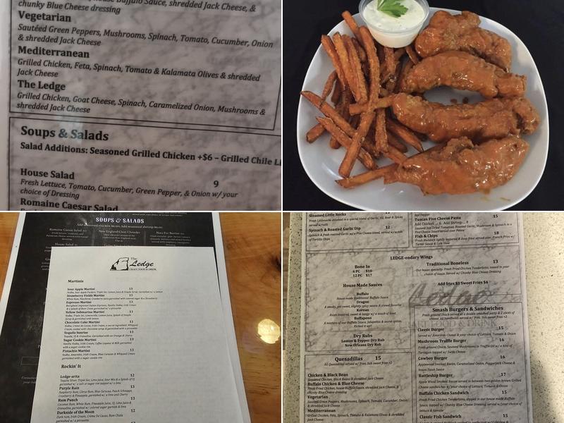 The Ledge Menu