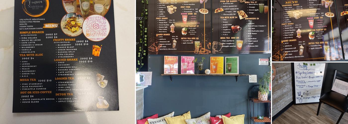 Fonseca Nutrition Midlothian Menu