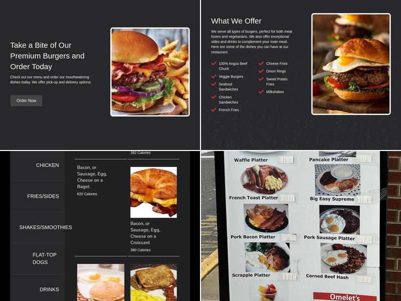 Go To Burgers Menu