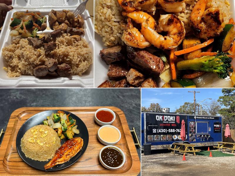 Okidoki Hibachi Express on wheel marshall 700 E Grand Ave, Marshall