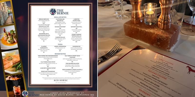 Red Horse by David Burke - Bernards Inn Menu