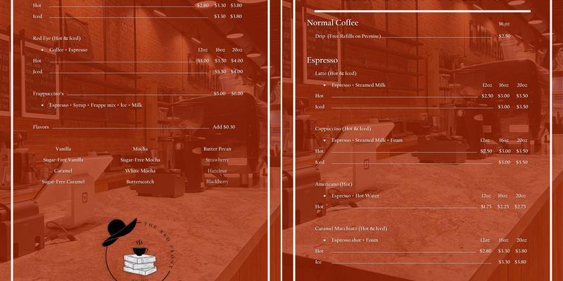 Sarcoxie Red Front Menu