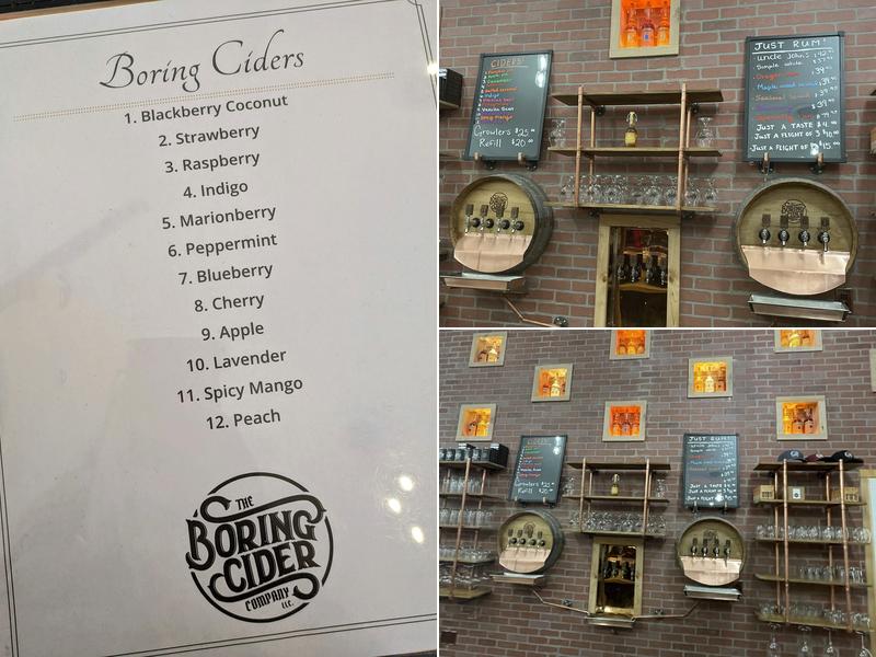 Just Rum I Just a Tasting Room Menu