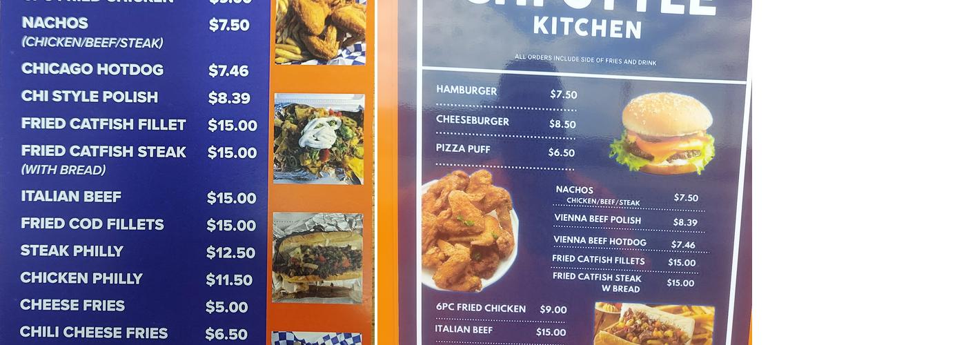 CHI STYLE KITCHEN Menu