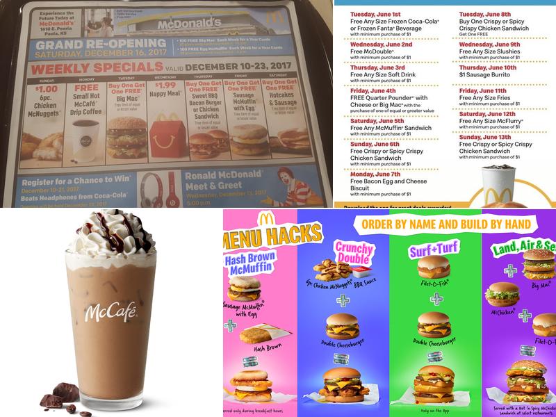 McDonald's Menu