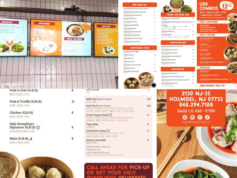 Ugly Dumpling Express - Holmdel, NJ Menu