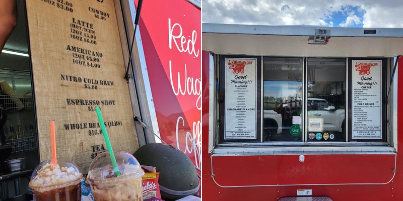 Red Wagon Coffee Menu