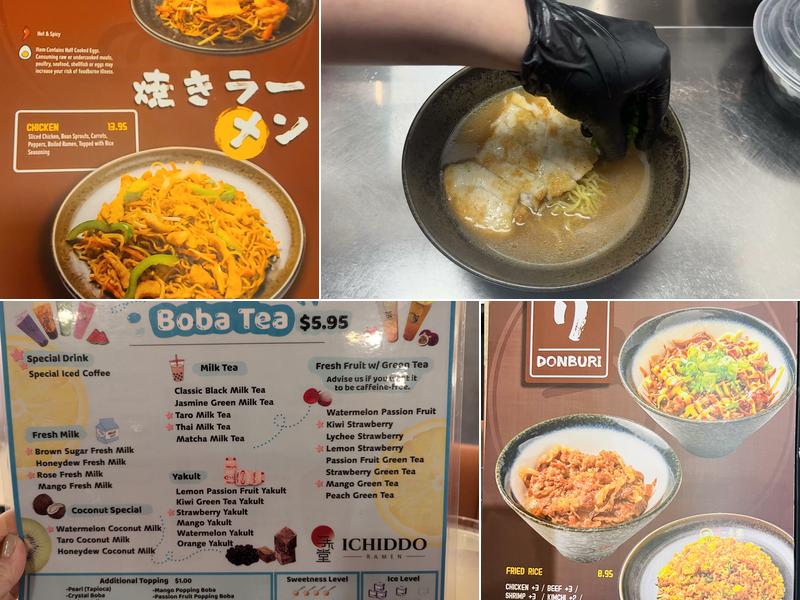 Ichiddo Ramen Menu
