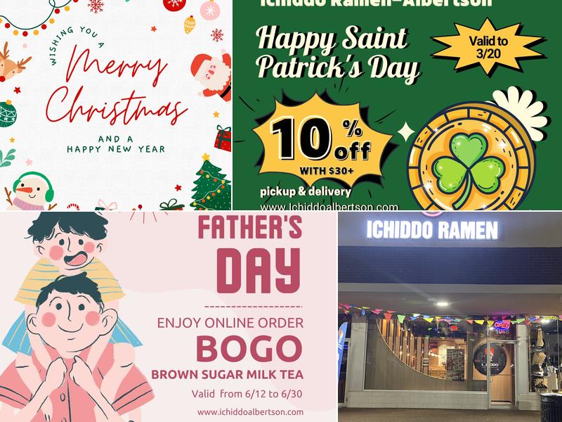 Ichiddo Ramen Hudson Heritage Plaza, 1018 Willis Ave, Albertson