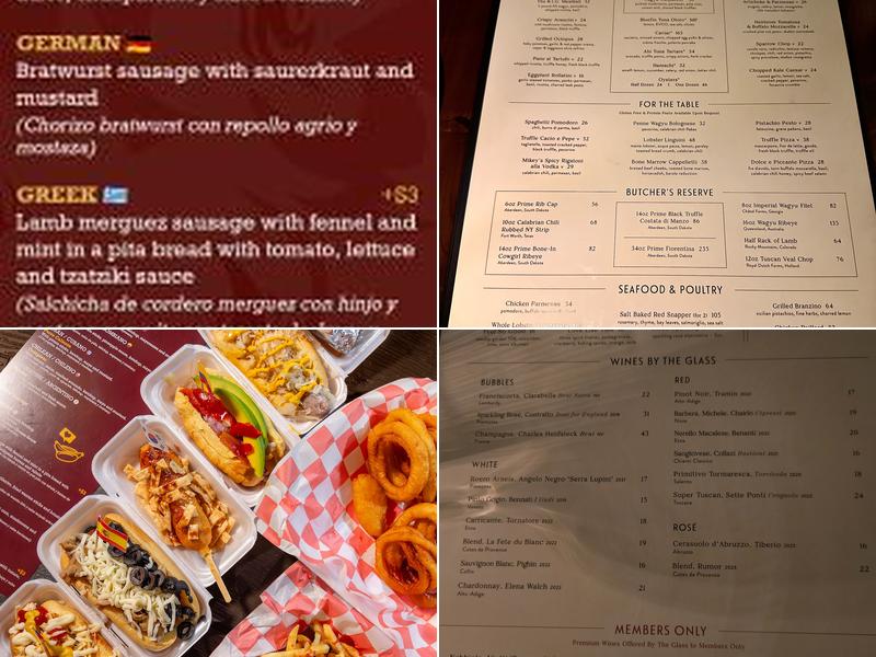 Burger plus Menu