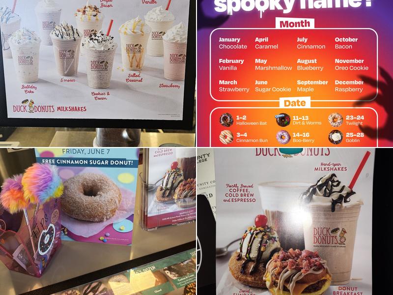 Duck Donuts Menu