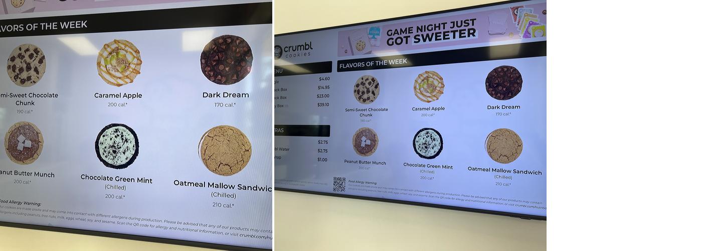 Crumbl - Kanner Hwy Menu