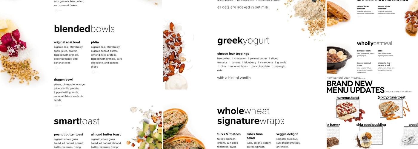 Shake Smart Menu
