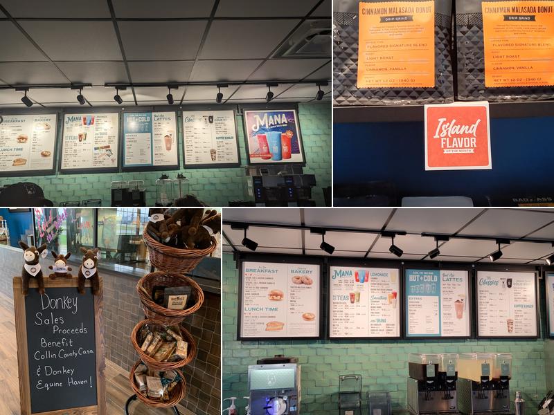 Bad Ass Coffee of Hawaii Menu