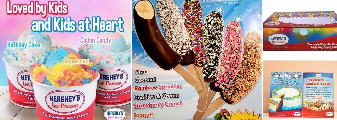 Scoops 'n Smiles Menu