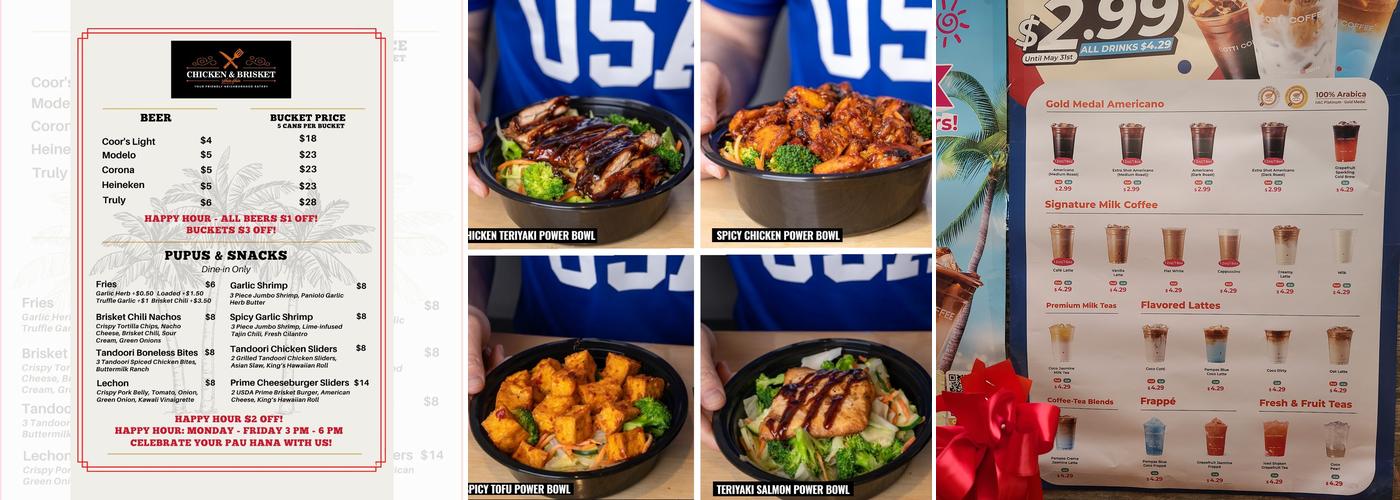 COTTI COFFEE-PEARL HIGHLANDS Menu