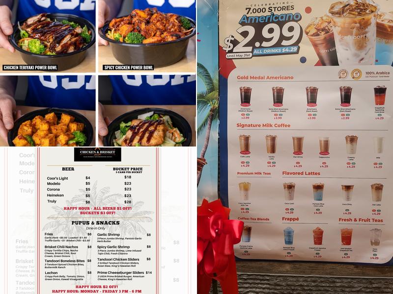 COTTI COFFEE-PEARL HIGHLANDS Menu