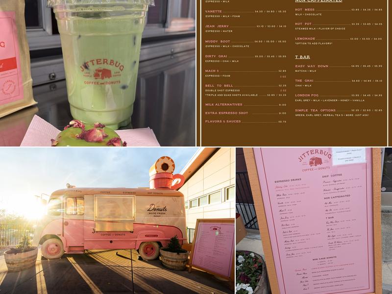 Jitterbug Coffee & Donuts Menu