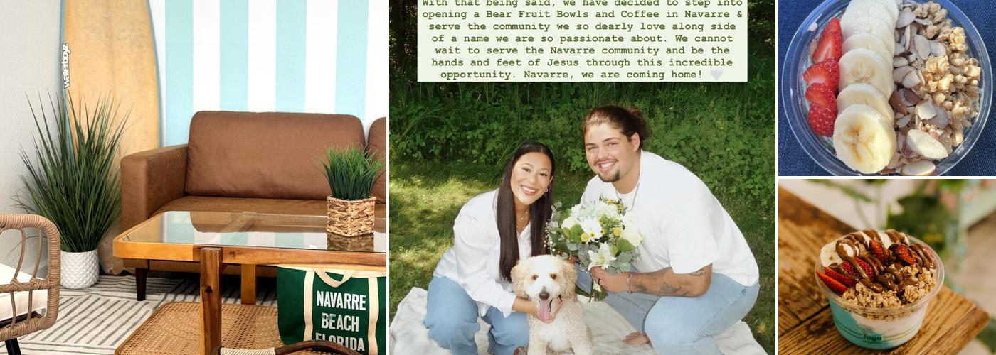 Bear Fruit Bowls and Coffee