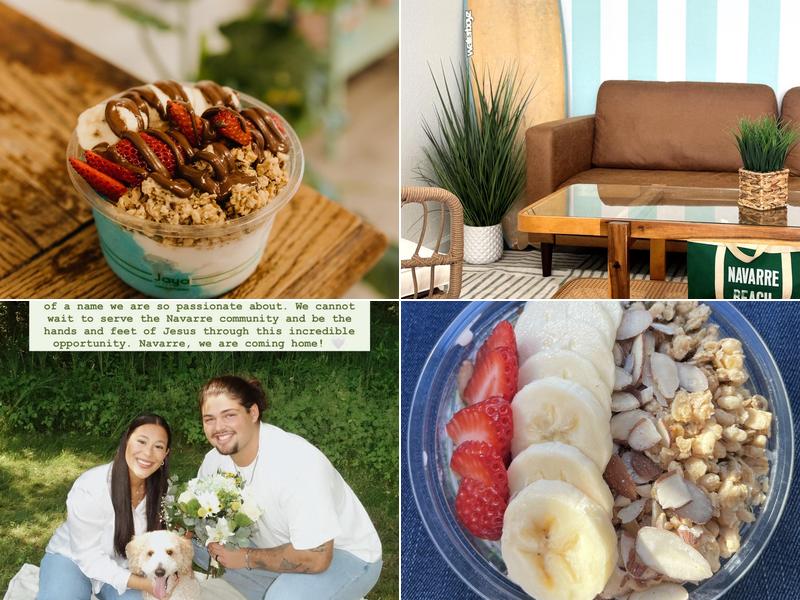 Bear Fruit Bowls and Coffee