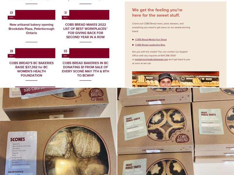 COBS Bread Shawnessy Menu