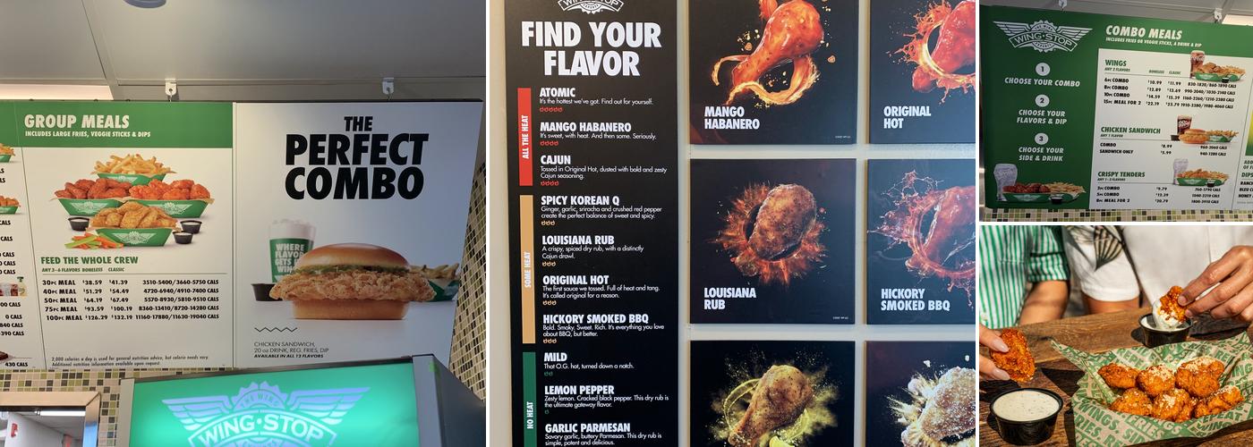 Wingstop Menu