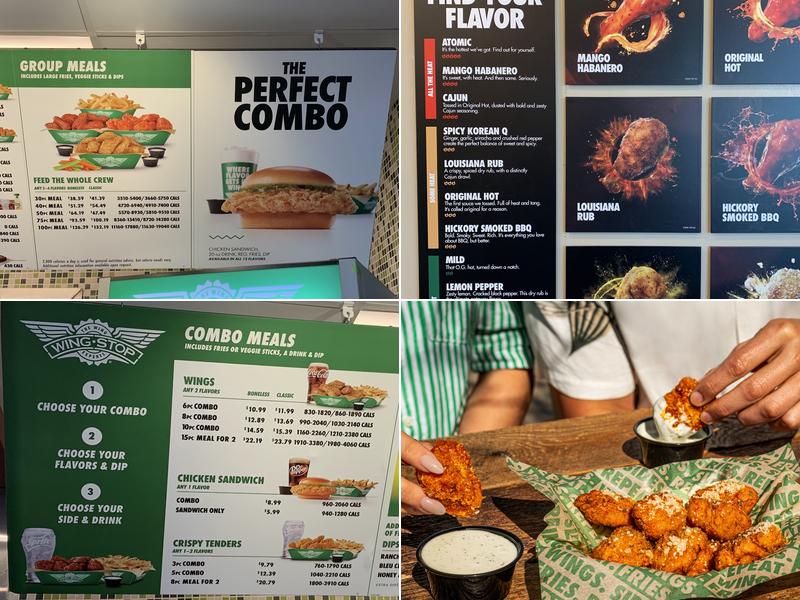 Wingstop Menu