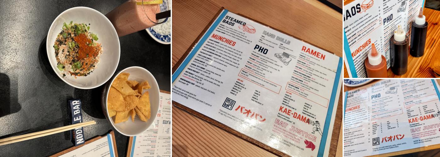 Mecha Noodle Bar Menu