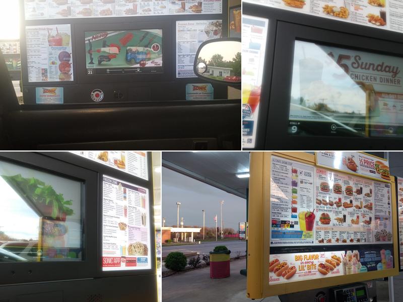 Sonic Drive-In Menu