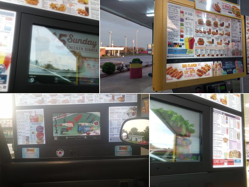 Sonic Drive-In Menu