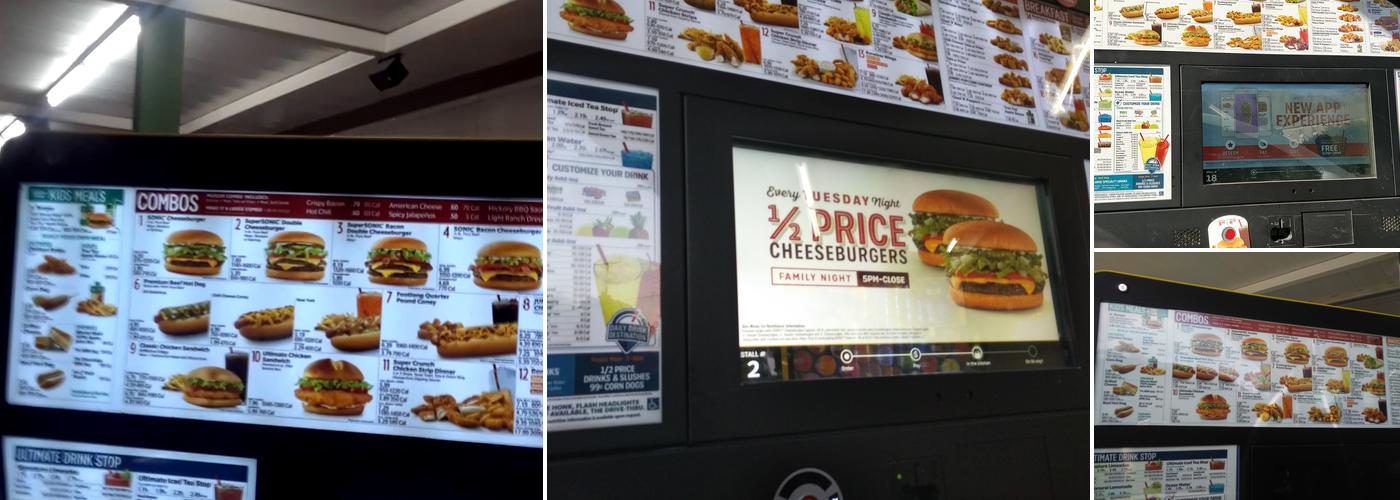 Sonic Drive-In Menu