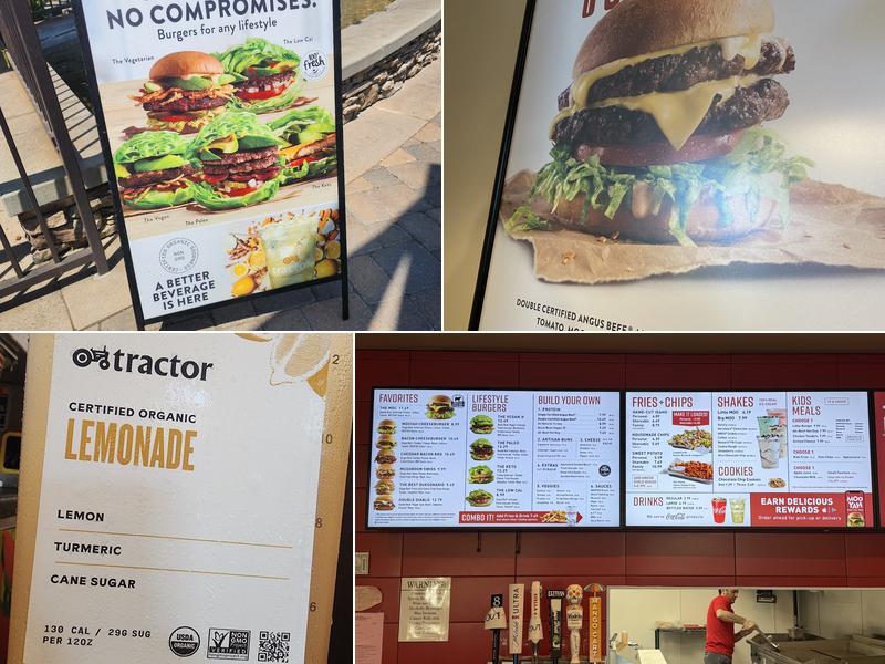 MOOYAH Burgers, Fries & Shakes Menu