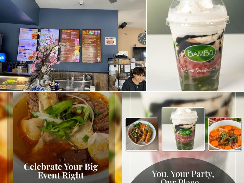 Bambu Dessert Drinks