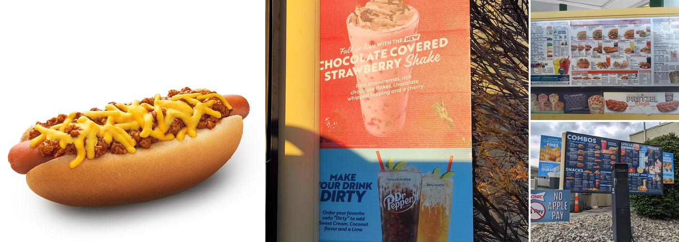 Sonic Drive-In Menu