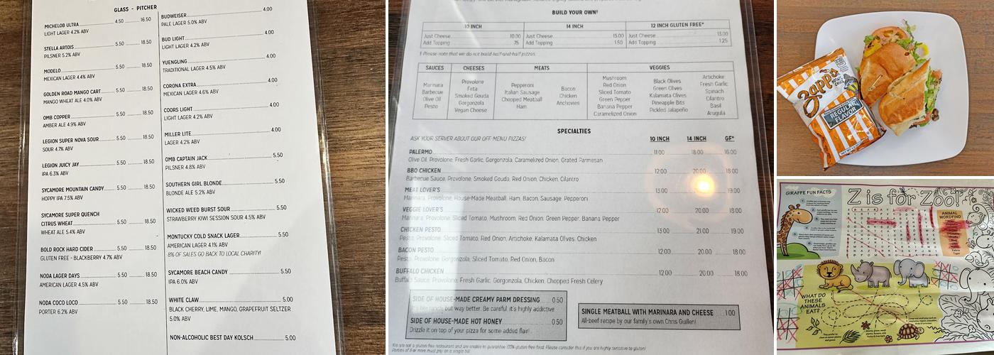 The Crust Pizza - Promenade on Providence Menu