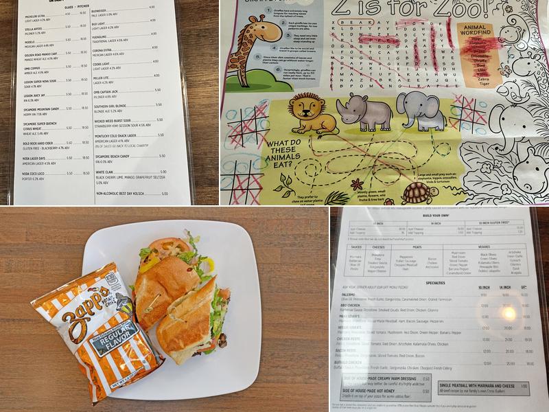 The Crust Pizza - Promenade on Providence Menu