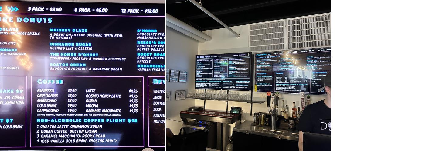 Donut Distillery Menu