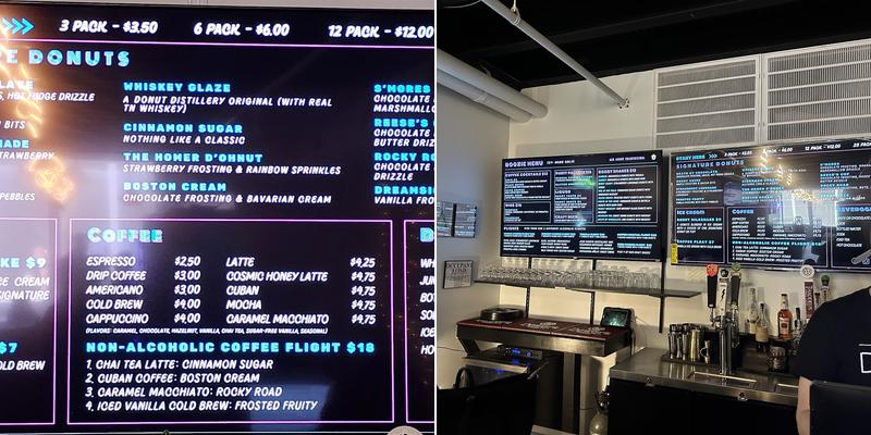 Donut Distillery Menu