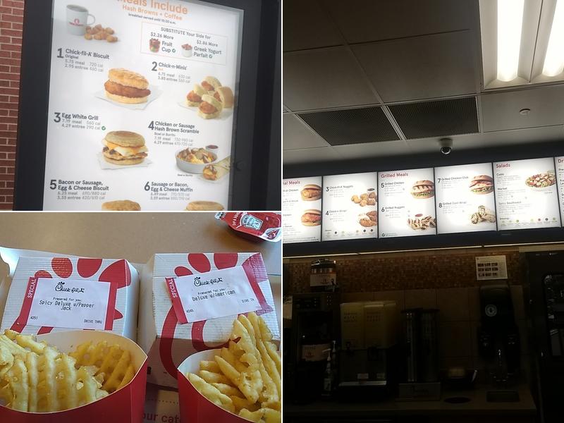 Chick-fil-A Menu