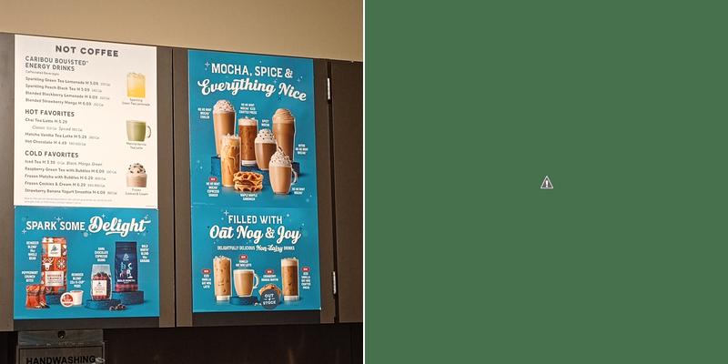 Caribou Coffee Menu