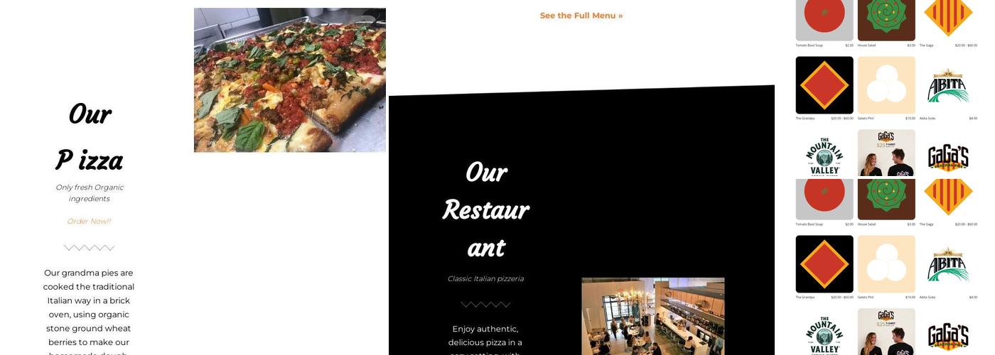 GaGa's Grandma Pies @ Stay Golden Menu