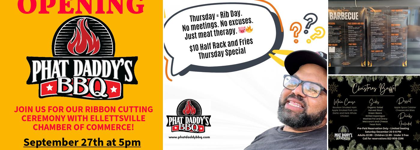 Phat Daddy's BBQ Menu