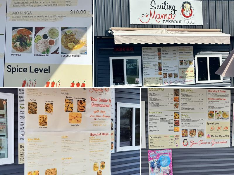 Smiling Mama Menu